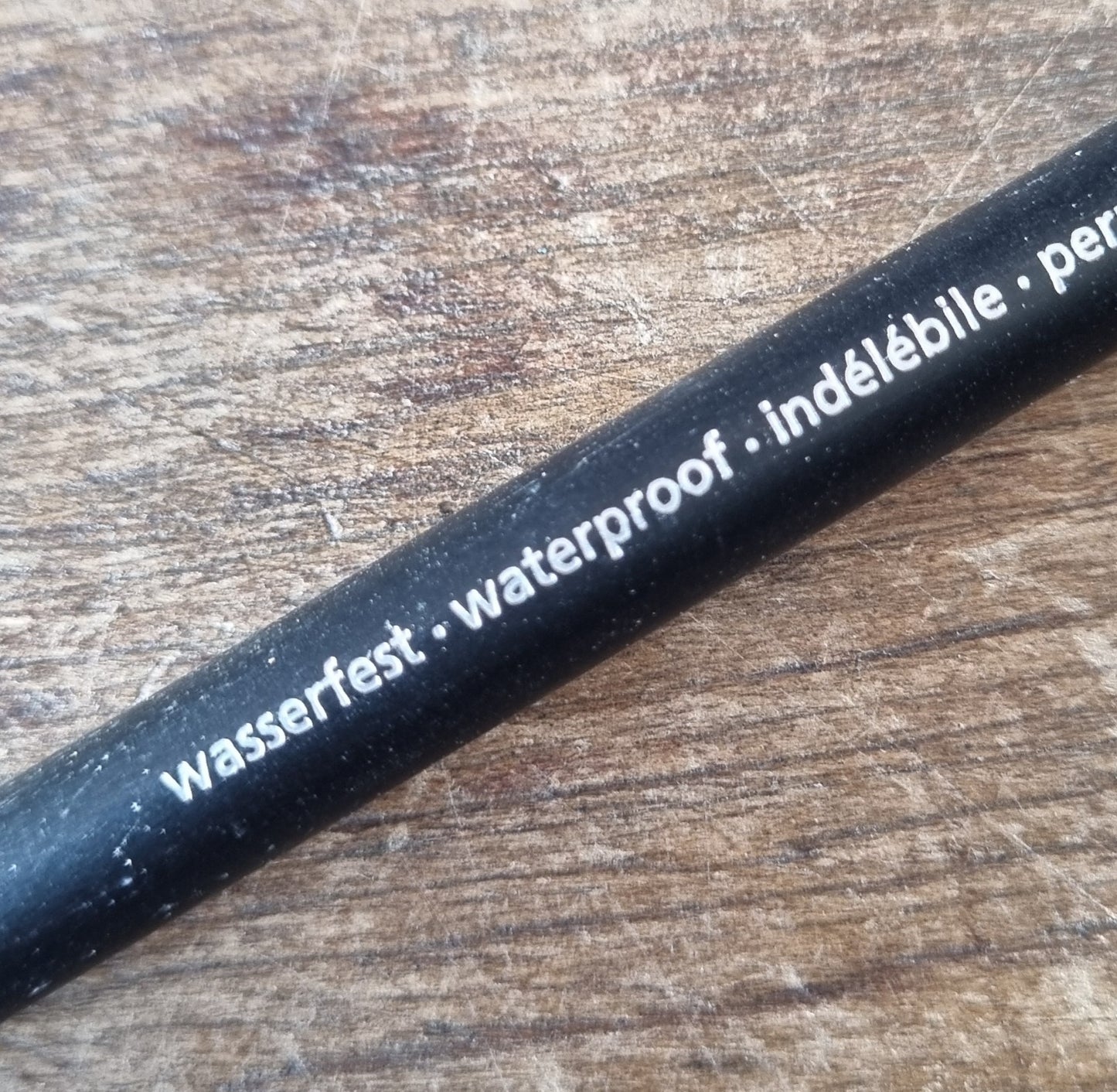Permanent Wax Pencil