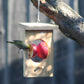 Wooden Apple Feeder