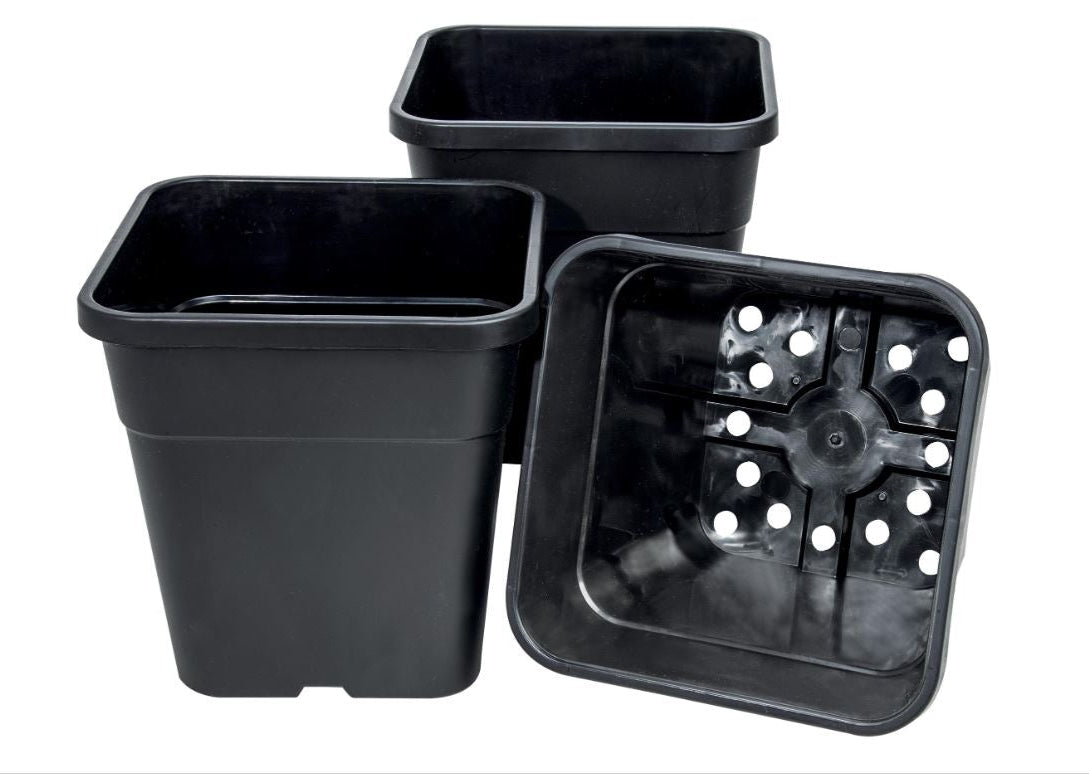 Square Pots 11L - 3pk (use with square cloches)