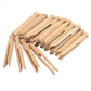 Old Fashioned Wooden Pegs (50)
