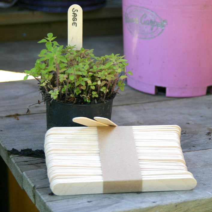 Wooden Plant Labels 50